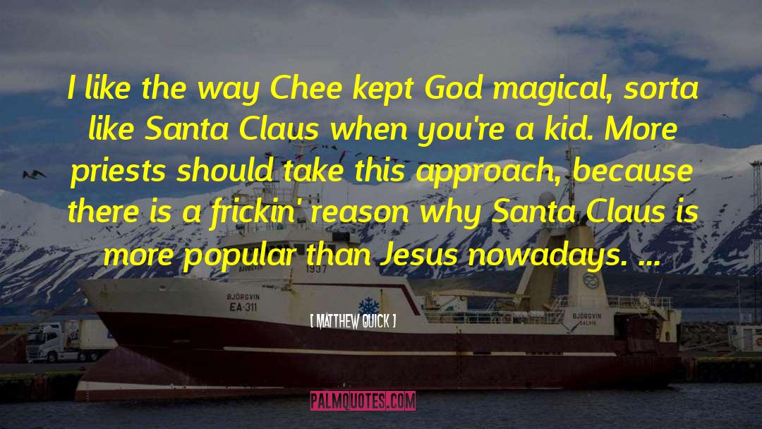 Crazy Jesus quotes by Matthew Quick