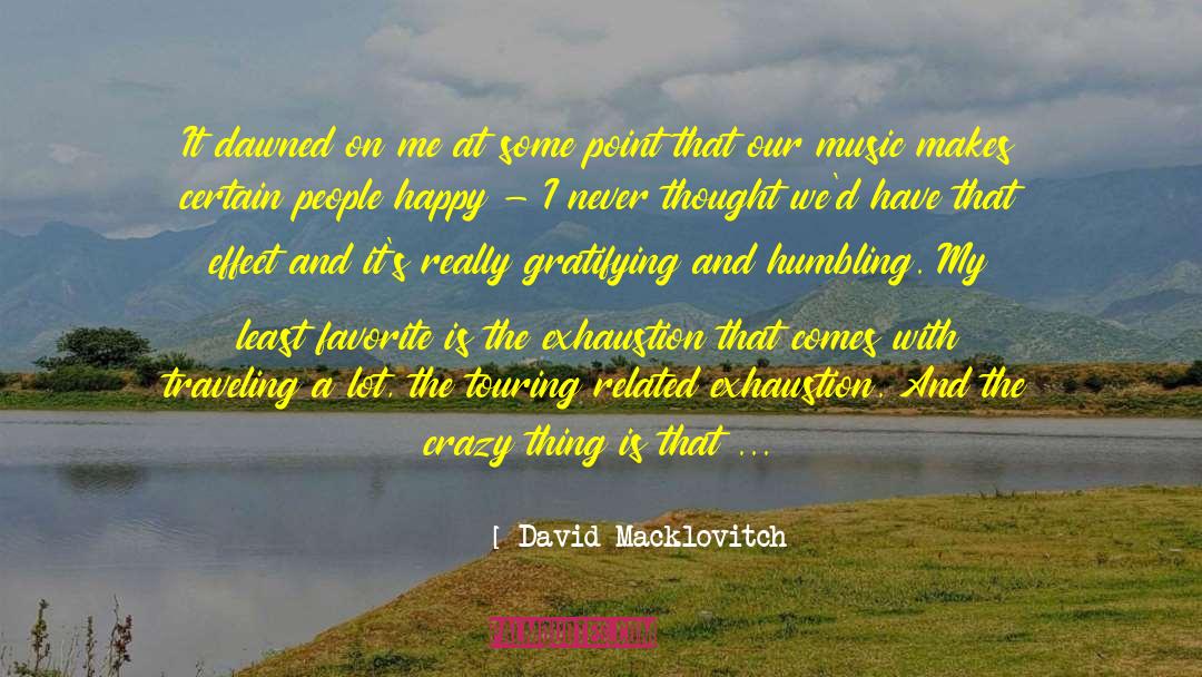 Crazy Mass Store quotes by David Macklovitch