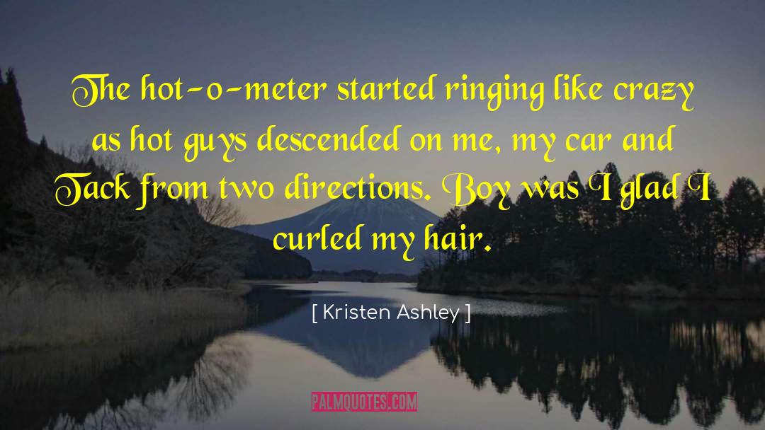 Crazy Men quotes by Kristen Ashley