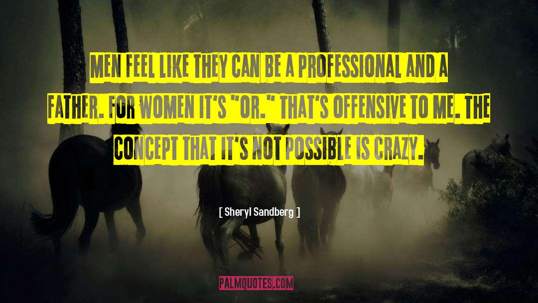 Crazy Men quotes by Sheryl Sandberg