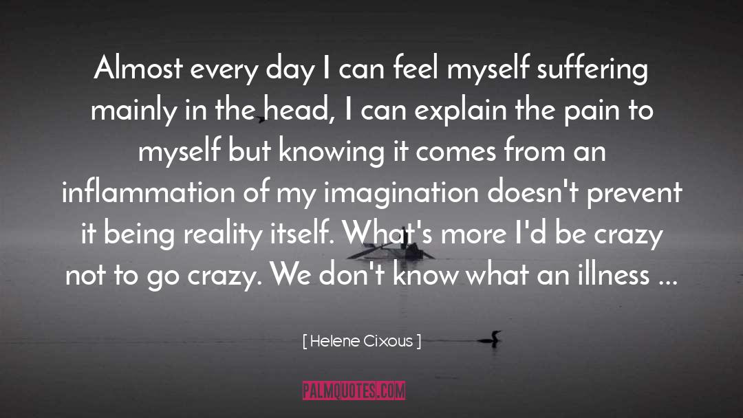 Crazy Not quotes by Helene Cixous