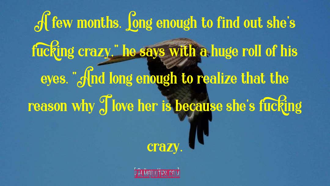 Crazy Ohdear quotes by Colleen Hoover