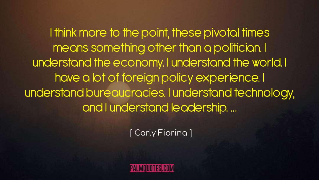 Crazy World quotes by Carly Fiorina