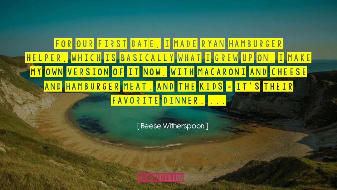 Cream Cheese quotes by Reese Witherspoon
