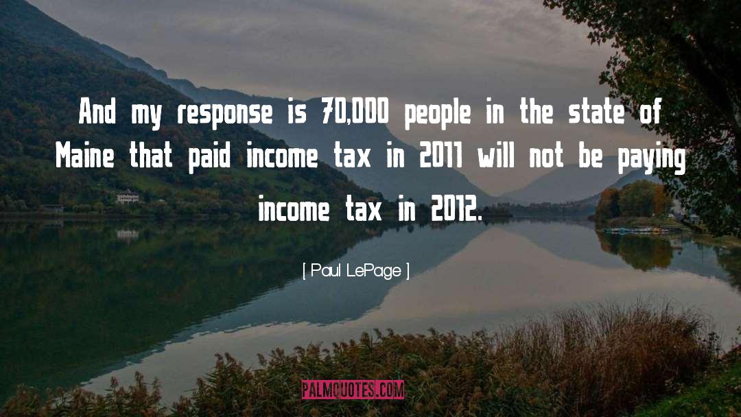 Creasman Tax quotes by Paul LePage