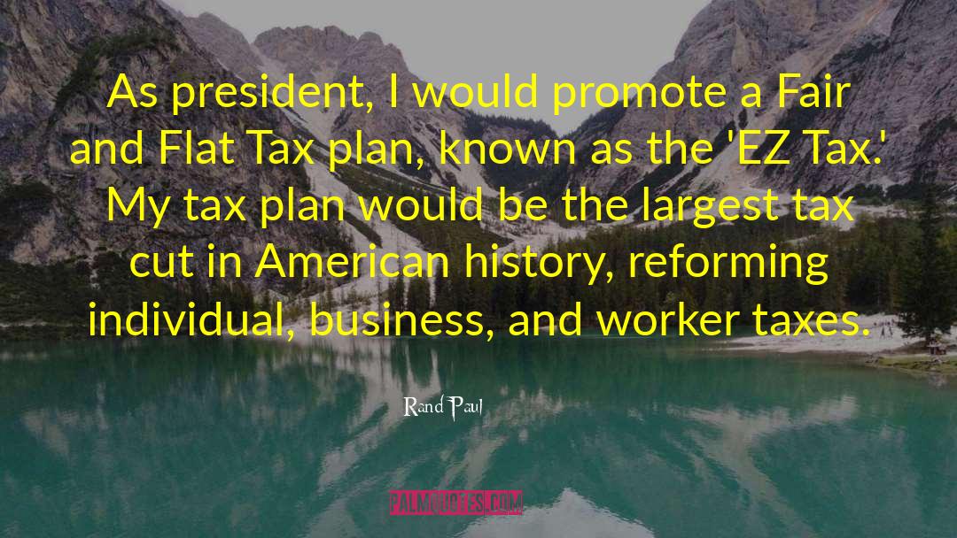 Creasman Tax quotes by Rand Paul
