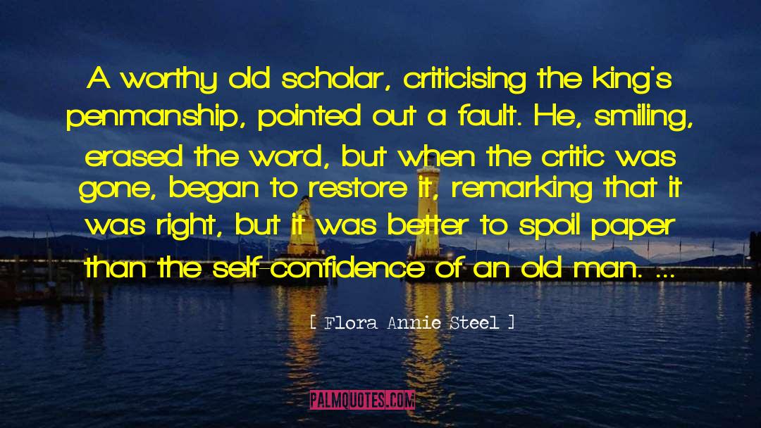 Create A Better Self quotes by Flora Annie Steel