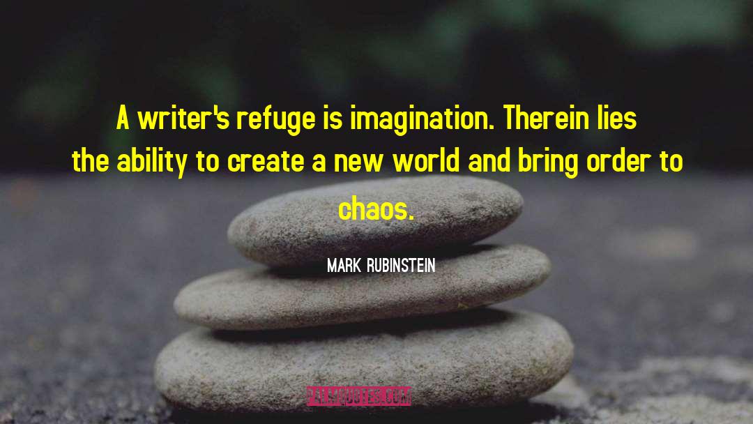 Create A New World quotes by Mark Rubinstein
