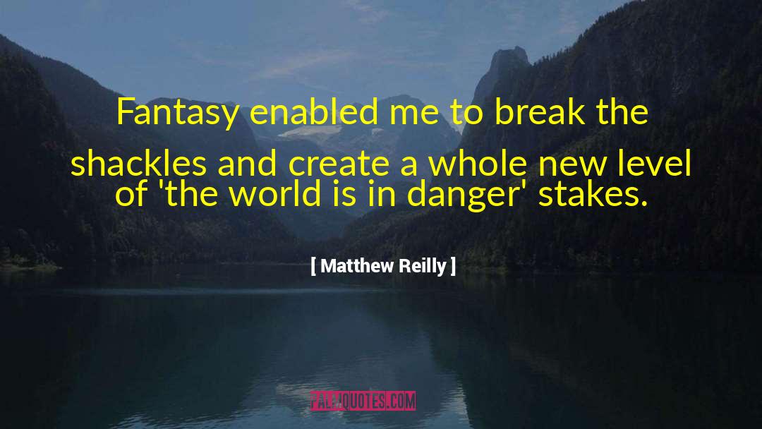 Create A New World quotes by Matthew Reilly