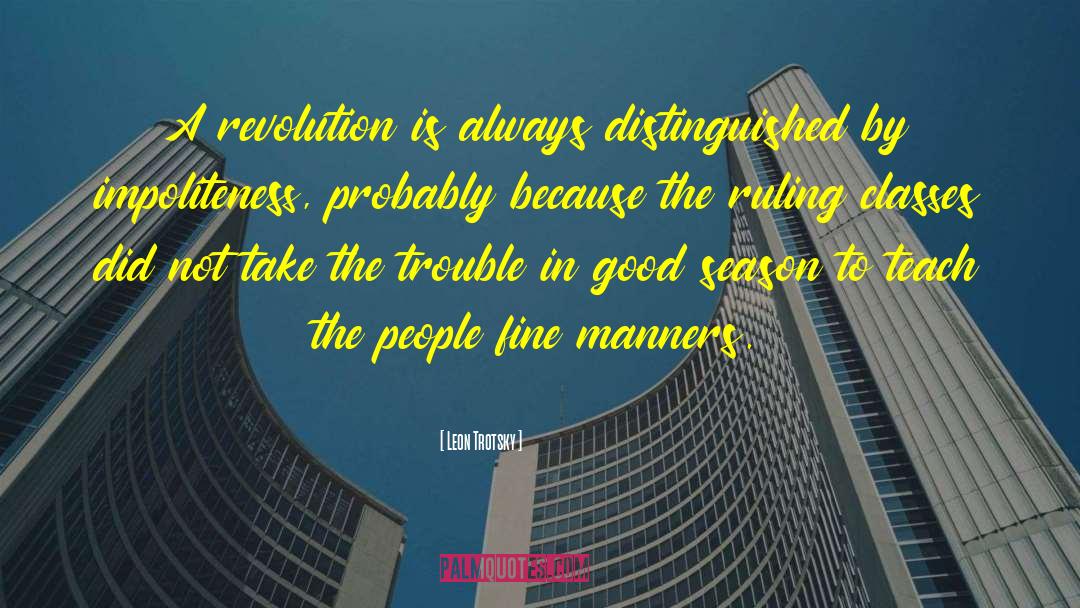 Create A Revolution quotes by Leon Trotsky