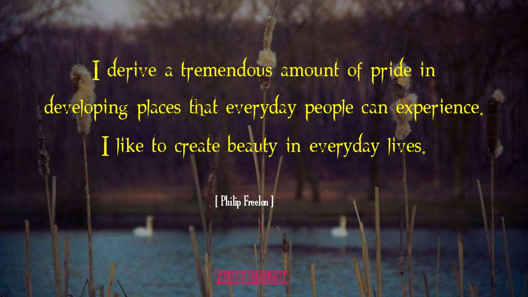 Create Beauty quotes by Philip Freelon