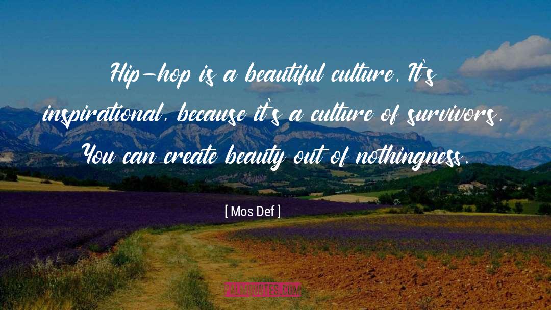 Create Beauty quotes by Mos Def