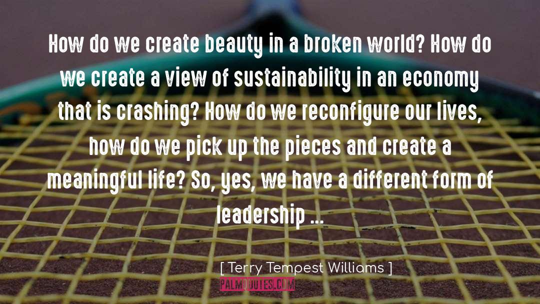 Create Beauty quotes by Terry Tempest Williams