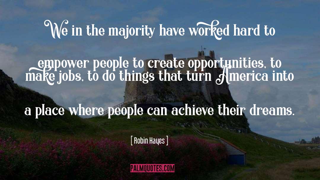 Create Opportunities quotes by Robin Hayes