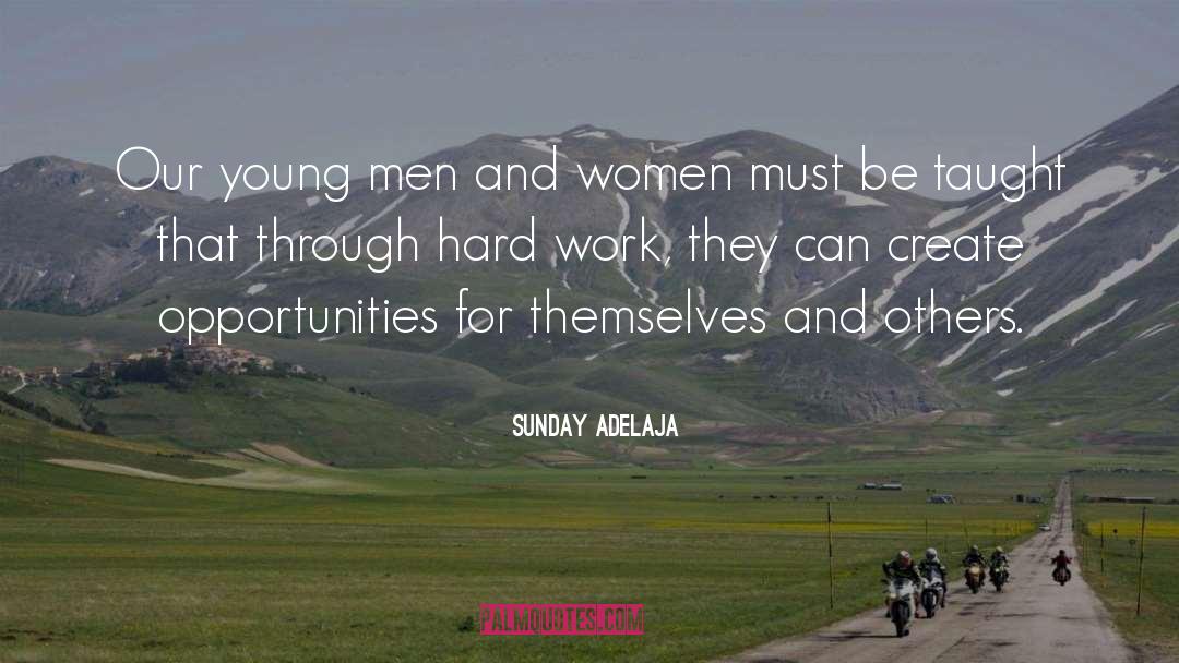 Create Opportunities quotes by Sunday Adelaja