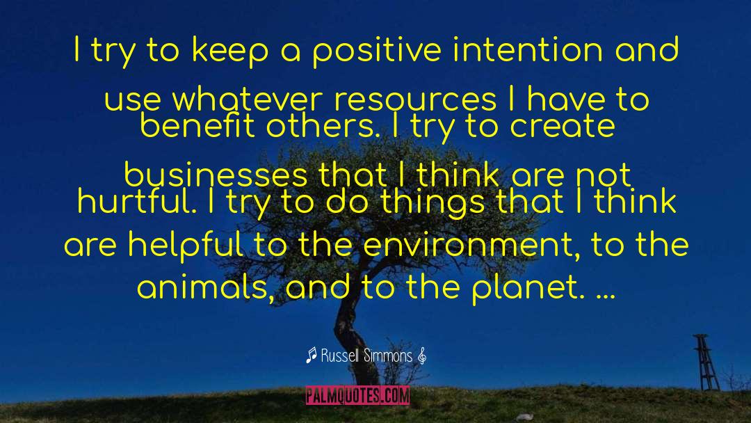 Create Positive Results quotes by Russell Simmons