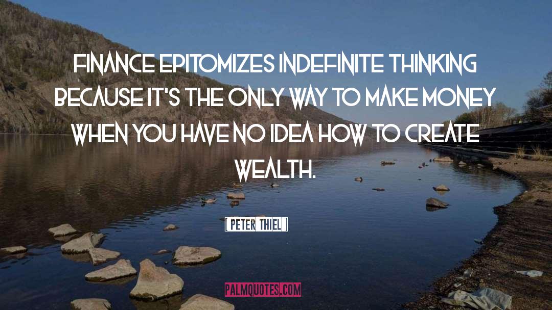 Create Wealth quotes by Peter Thiel