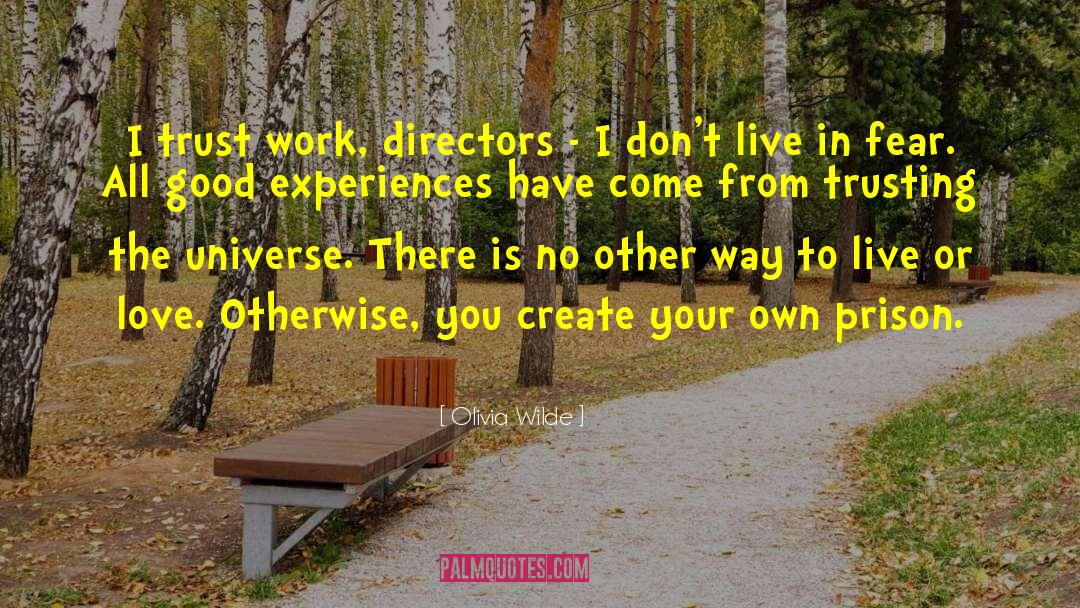 Create Your Own Path quotes by Olivia Wilde