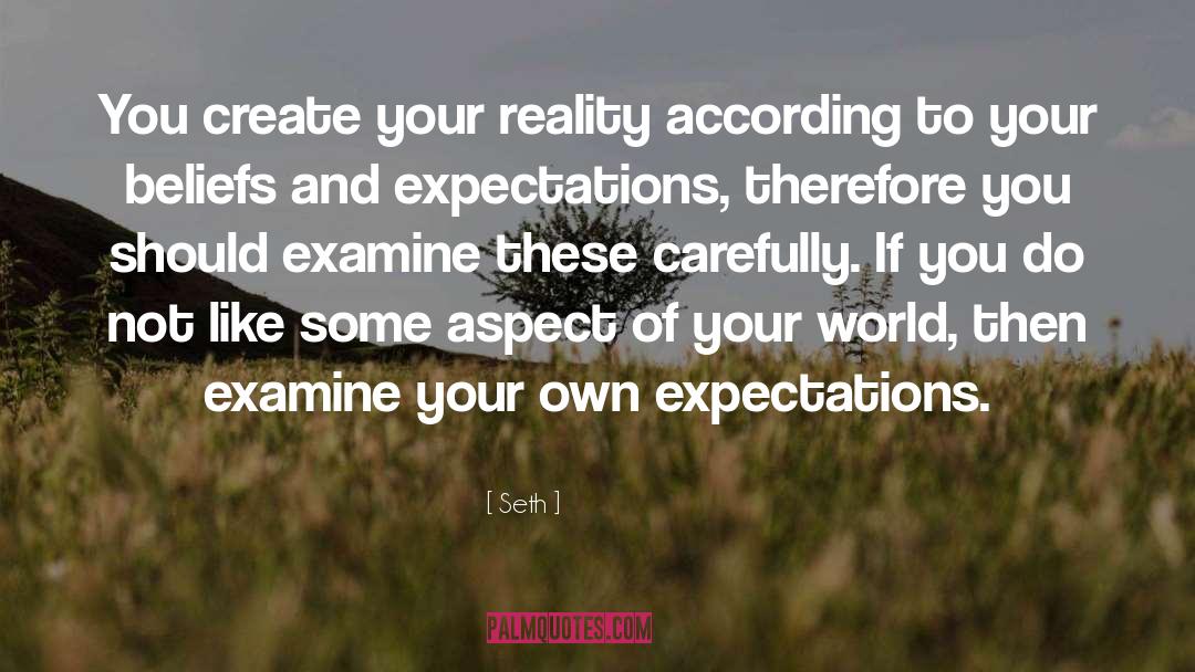 Create Your Reality quotes by Seth