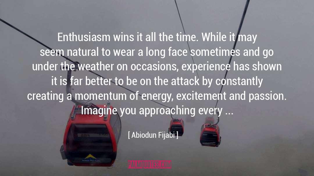 Creating Confidence quotes by Abiodun Fijabi