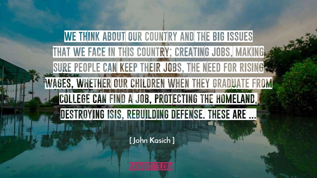 Creating Jobs quotes by John Kasich