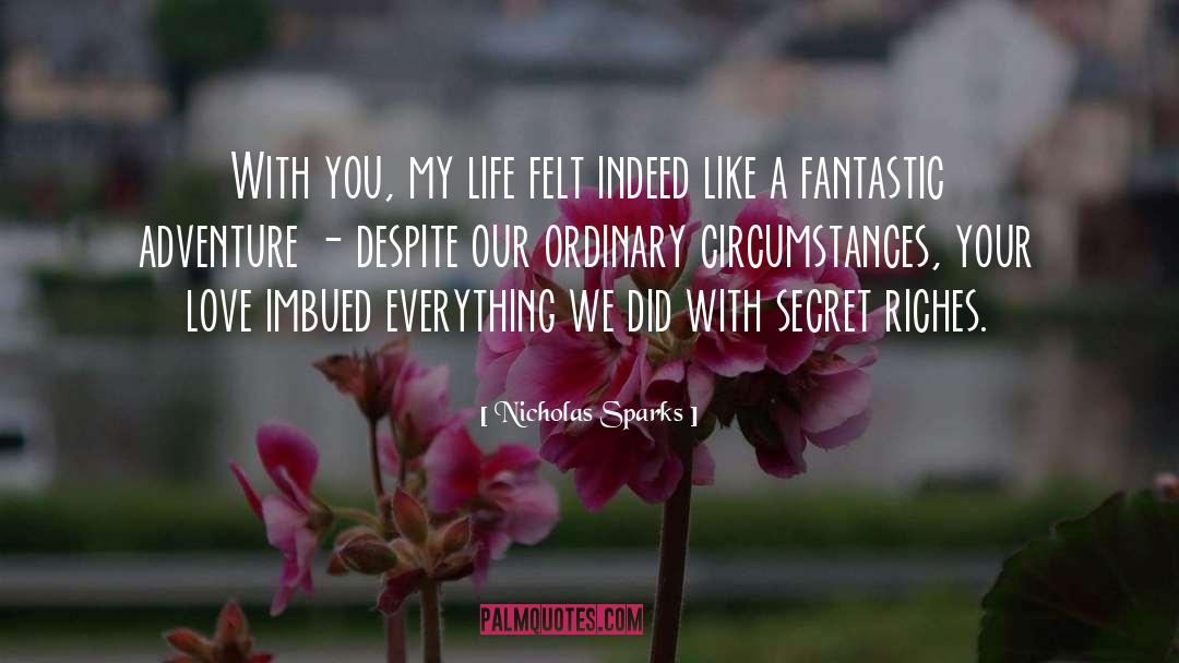 Creating Life quotes by Nicholas Sparks