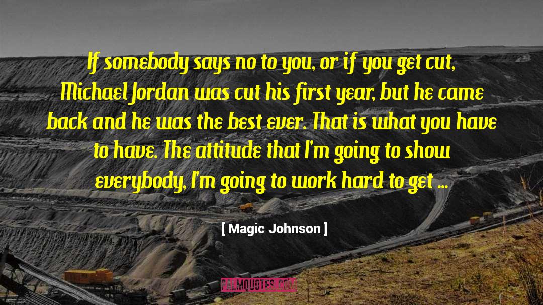 Creating Magic quotes by Magic Johnson