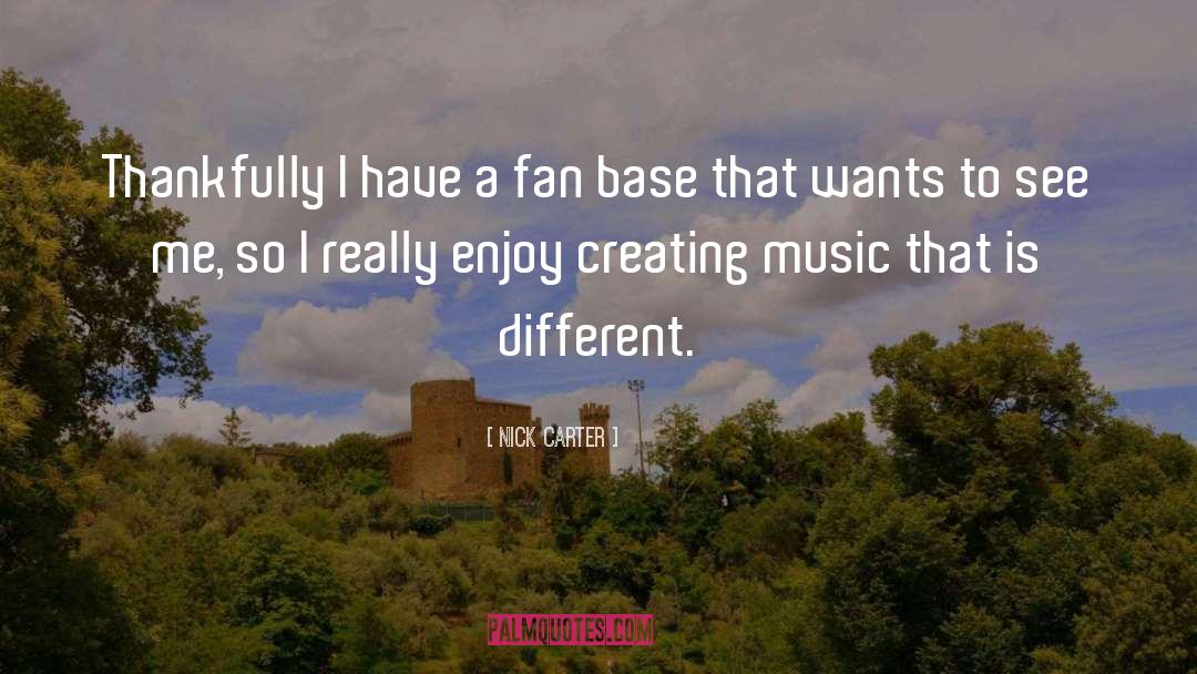 Creating Music quotes by Nick Carter