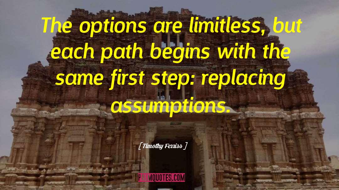 Creating Options quotes by Timothy Ferriss