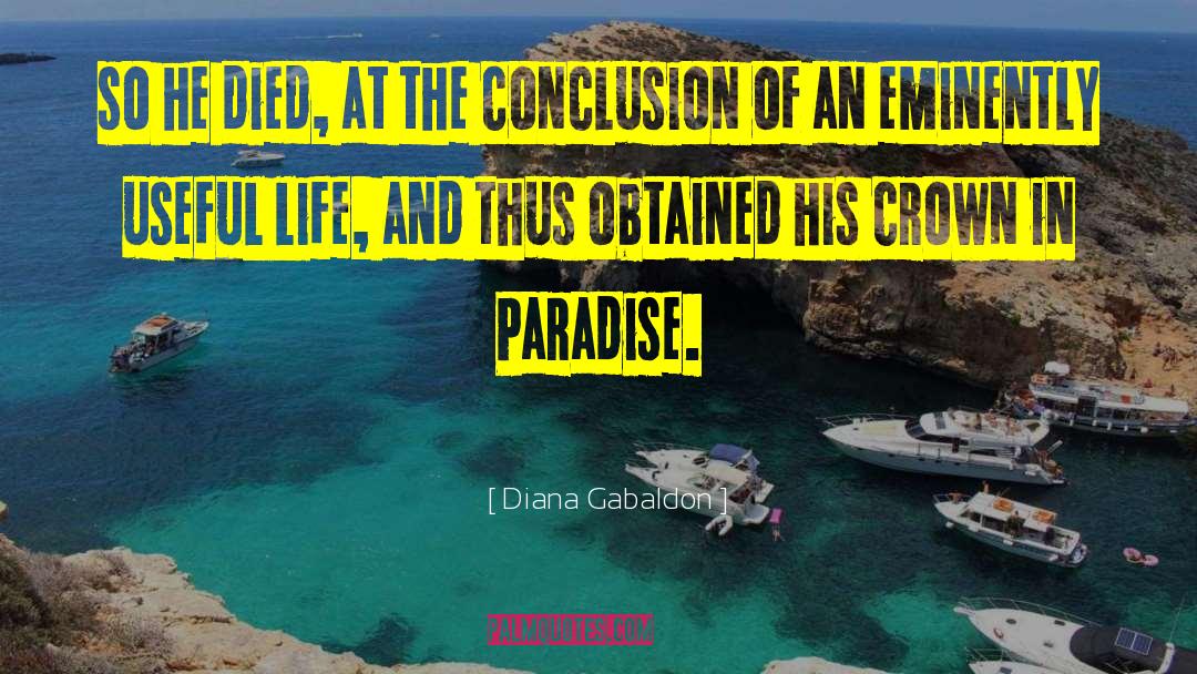 Creating Paradise quotes by Diana Gabaldon