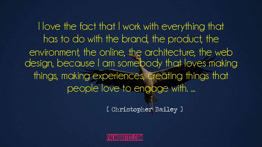 Creating Things quotes by Christopher Bailey