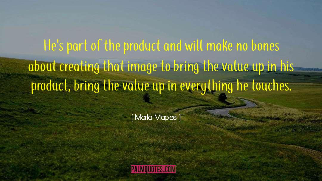 Creating Wealth quotes by Marla Maples