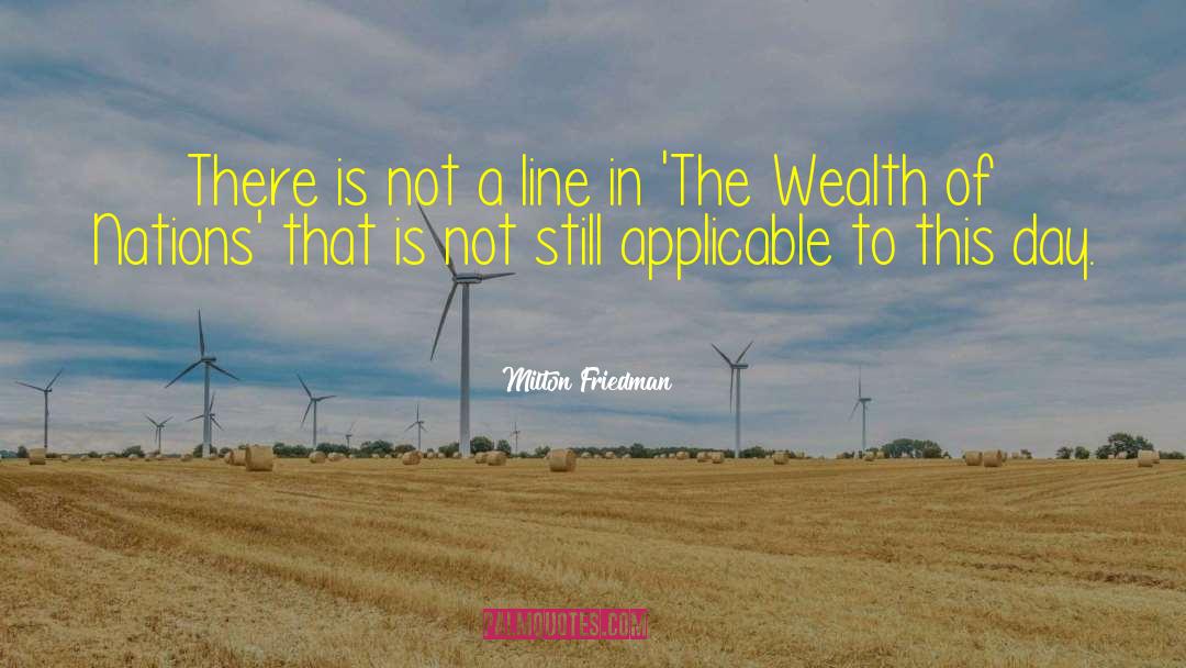 Creating Wealth quotes by Milton Friedman