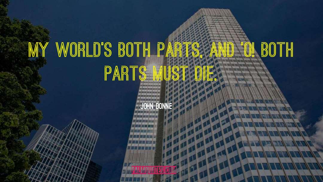 Creating Worlds quotes by John Donne