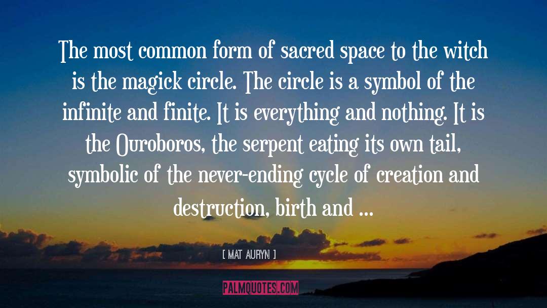 Creation And Destruction quotes by Mat Auryn
