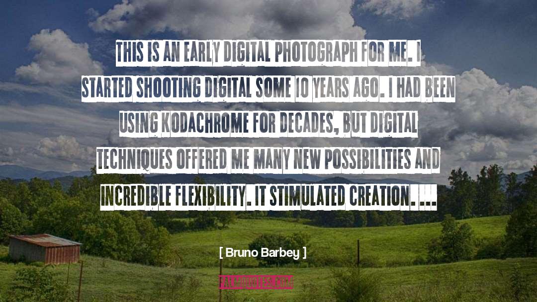 Creation And Evolution quotes by Bruno Barbey