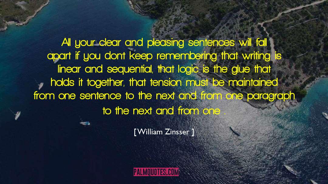 Creation Narrative quotes by William Zinsser