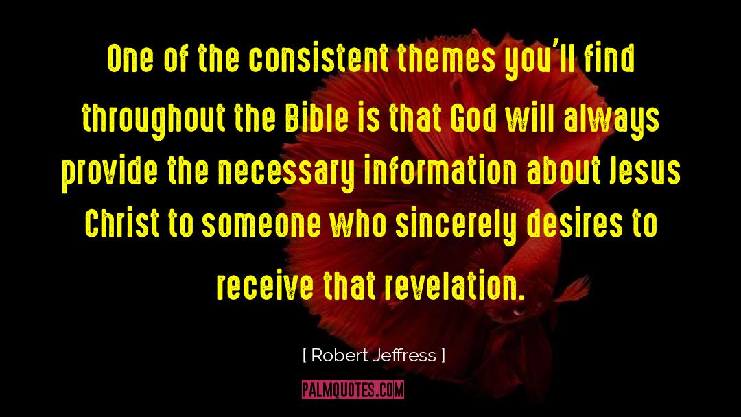 Creation Of God quotes by Robert Jeffress
