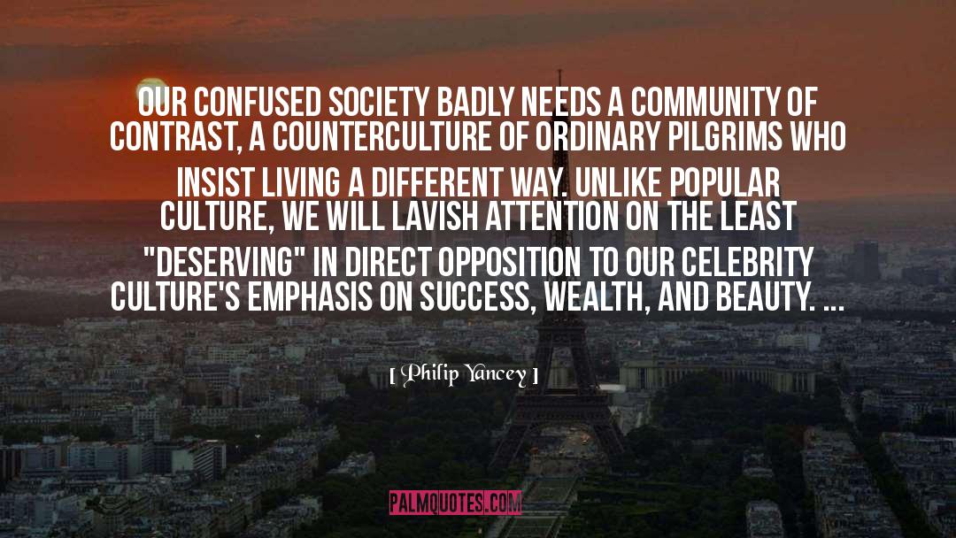 Creation Of Society quotes by Philip Yancey