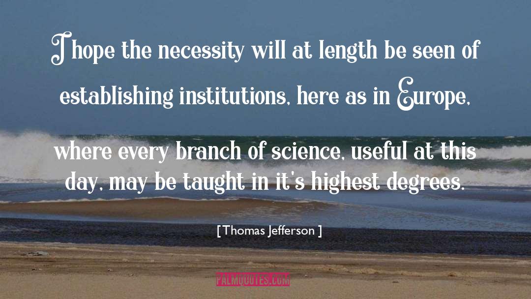 Creation Science quotes by Thomas Jefferson