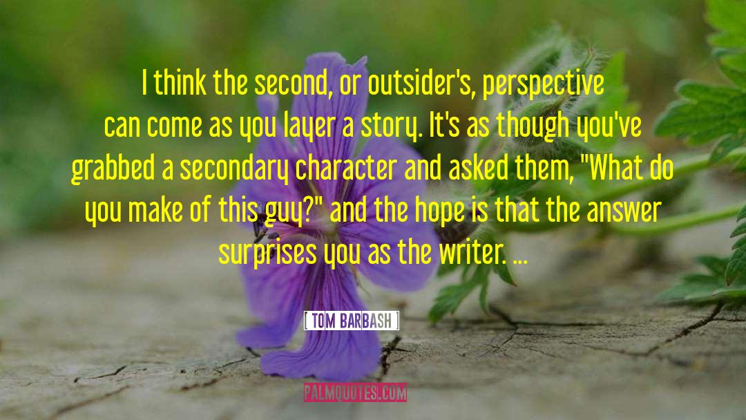 Creation Story quotes by Tom Barbash