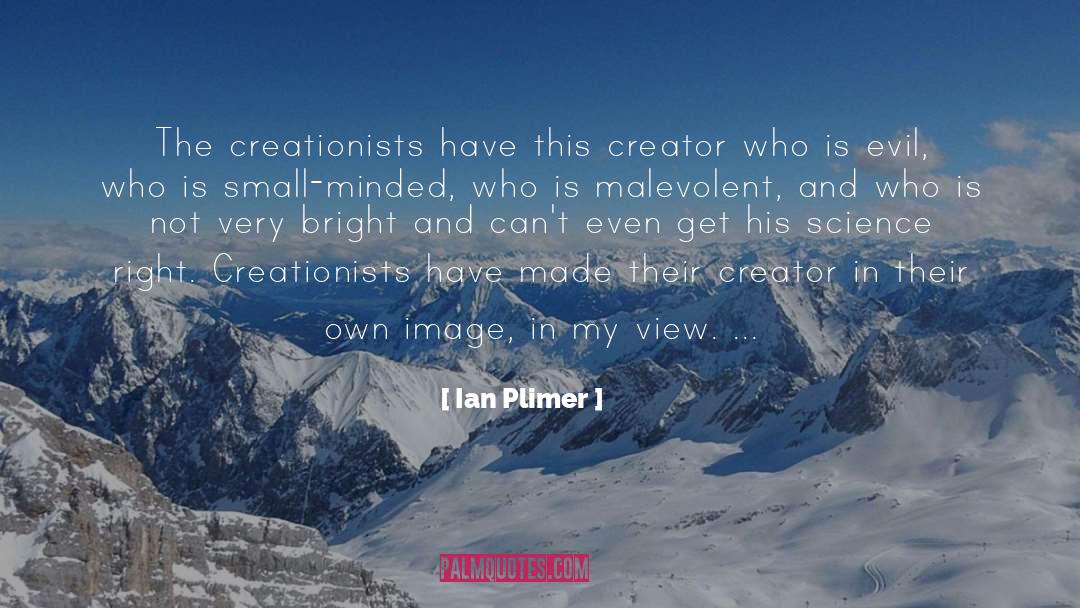 Creationists quotes by Ian Plimer