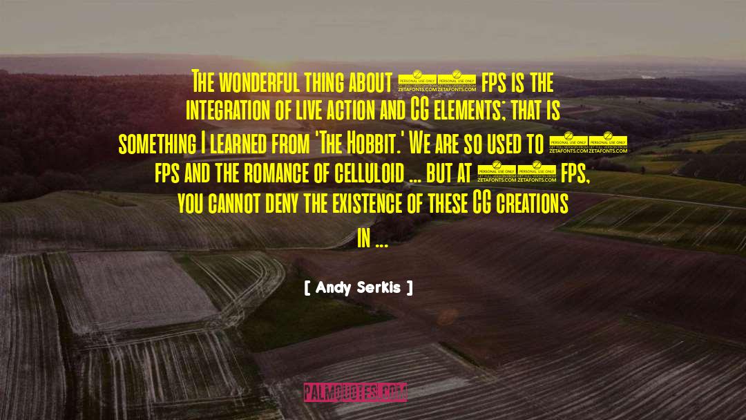 Creations quotes by Andy Serkis