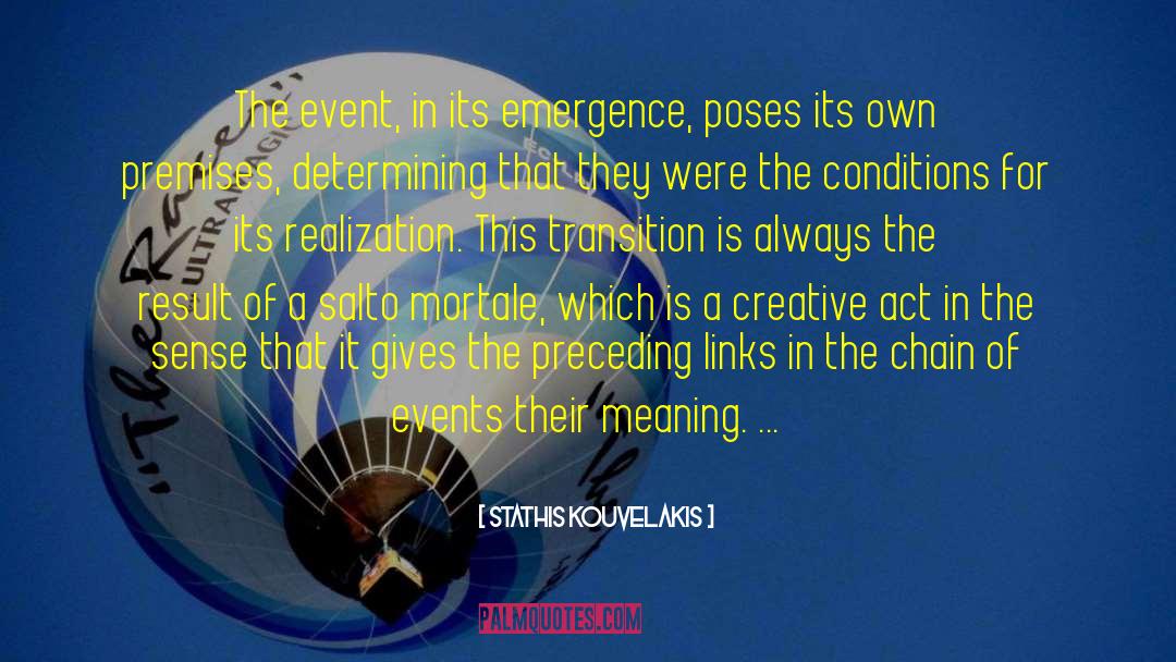 Creative Act quotes by Stathis Kouvelakis