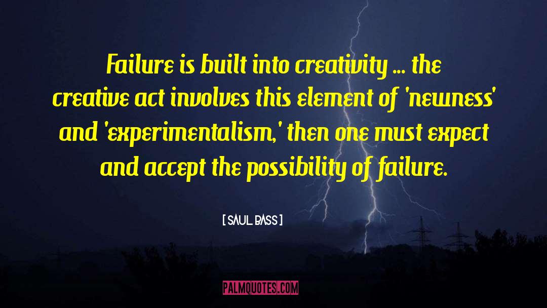 Creative Act quotes by Saul Bass