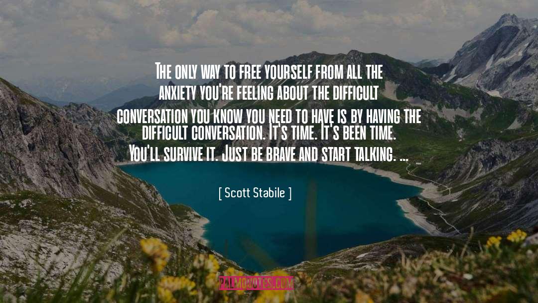 Creative Anxiety quotes by Scott Stabile