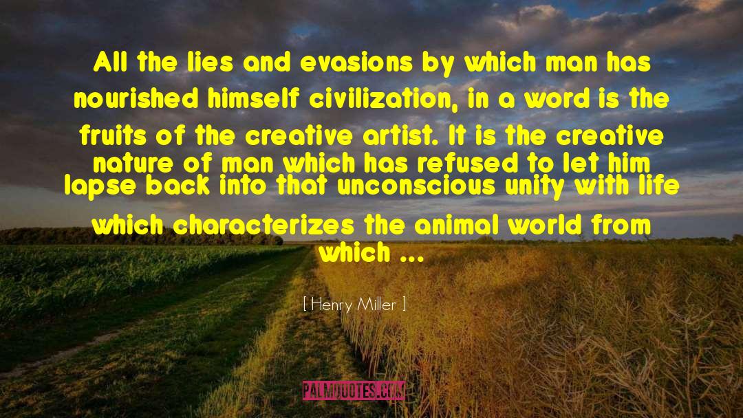 Creative Art quotes by Henry Miller