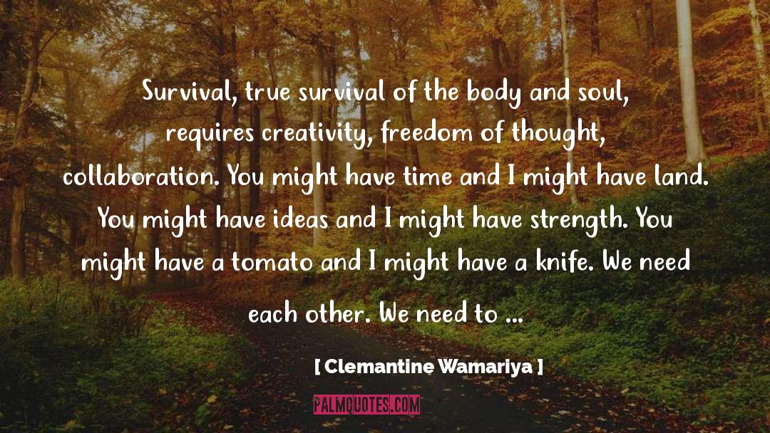 Creative Collaboration quotes by Clemantine Wamariya