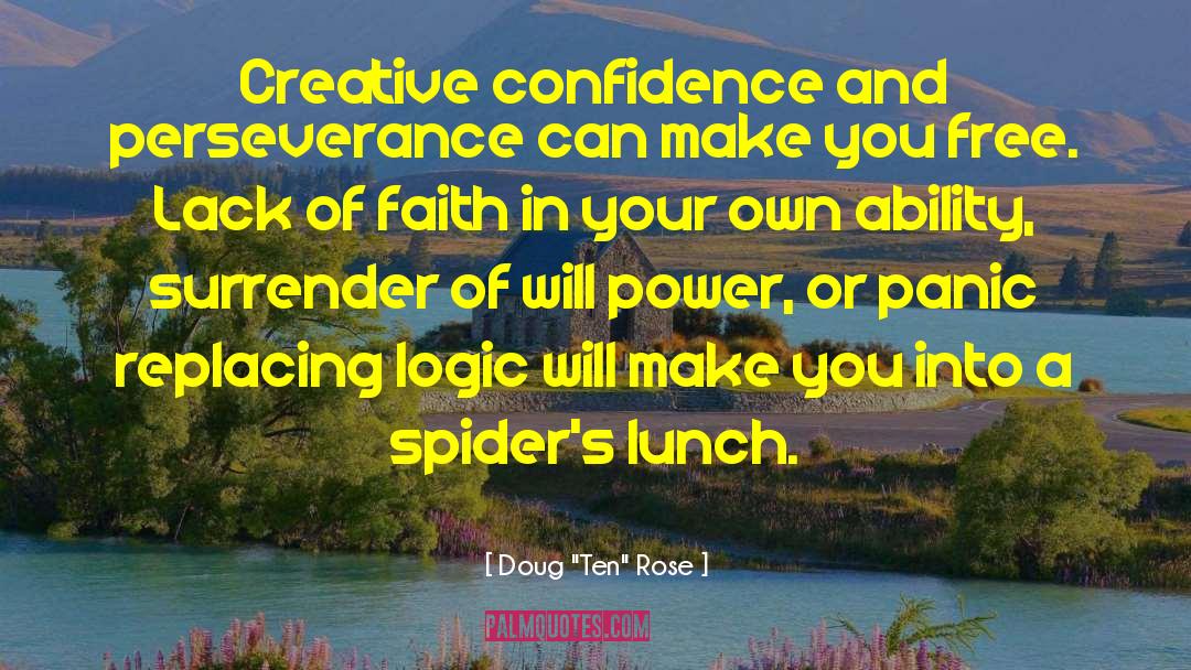 Creative Confidence quotes by Doug 