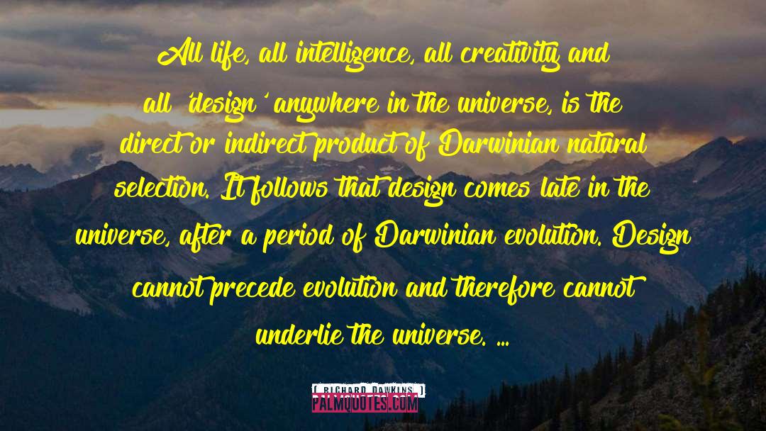 Creative Design quotes by Richard Dawkins